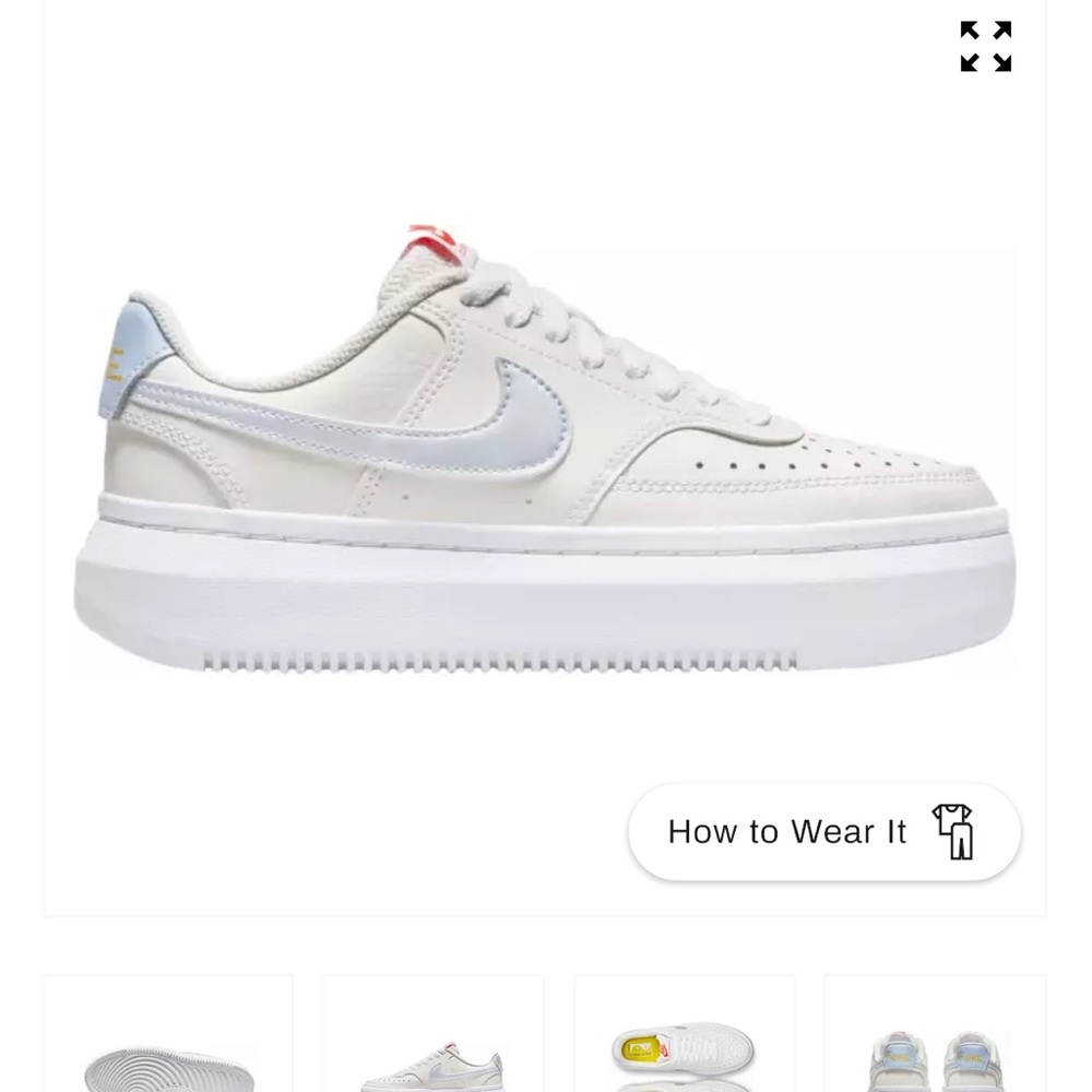 Nike Women's Court Vision Alta Shoes